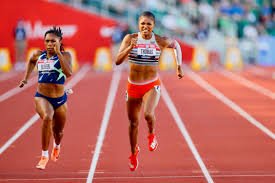 Gabby Thomas: 200m| 100m| College| Track bio| Harvard track