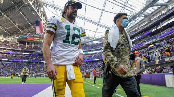 Aaron Rodgers Tim Boyle Or Joe Burrow Or Cam Newton Post Game Interview Sportsjone