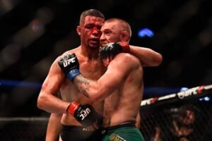 Nate Diaz: Bloody fight| Has ever been champion| Record
