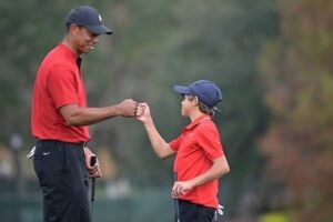 Tiger Woods: How old is the son?  Girlfriend 2021|  son charlie