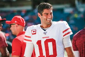 Jimmy Garoppolo: Did play today| Where is today| Why is out