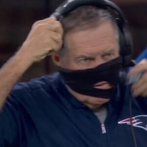 Bill Belichick: Mask| Post game| Press conference| Where is today