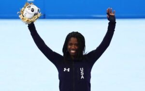 Erin Jackson: Medal ceremony| Speed skater| Education