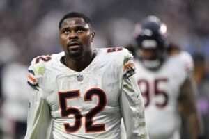khalil Mack: Sacks| Position| Age| Wife| Cap hit if traded