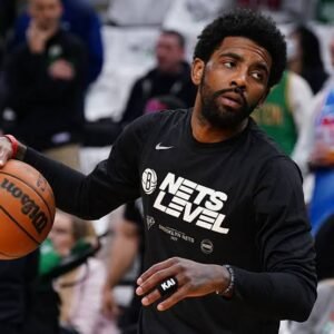 Kyrie Irving: Middle finger| Did play for the boston celtics