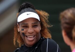 Serena Williams: Black stickers| What's on face| Face| Face stickers