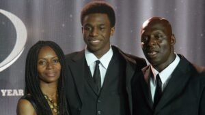 Andrew Wiggins: Dad| Father| Finals mvp| College| Draft