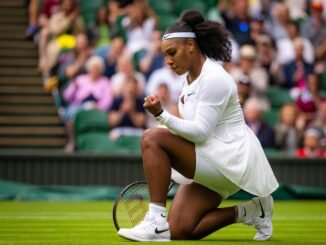 Serena Williams: Crip walk| Husband shirt| Who did lose to