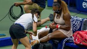 Serena Williams: Face| Injury| What happened to| Prediction