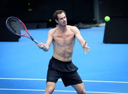 Andy Murray: Underhand| Under hand serve| Amc sponsor