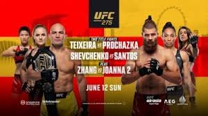 UFC 275: Prediction| Start time uk| Results
