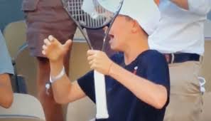 Novak Djokovic: Kid interview| Racket kid| Ball kid| child photos