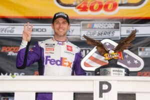 Denny Hamlin: And kyle busch| Is married| Wife| Why was disqualified