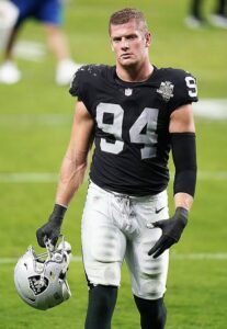 Carl Nassib: Contact| College| Is gay| Madden rating