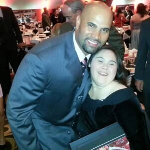 Albert Pujols: Down syndrome foundation| Peds| Hat