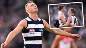 Joel Selwood: Does have a child| Games| Record