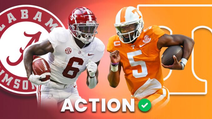 Tennessee vs Alabama: Odds| Line| Spread| Injury report - sportsjone