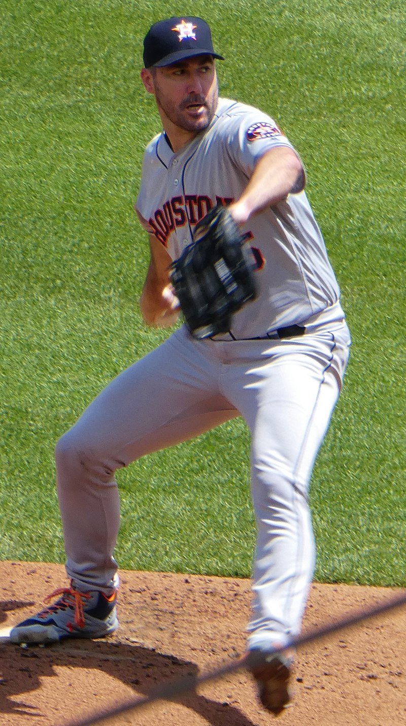 Justin Verlander Strikeouts last game Career wins Fangraphs sportsjone
