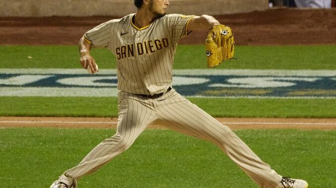 Yu Darvish pitching