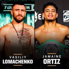 Vasiliy Lomachenko vs Jamaine Ortiz: Start Time| Fight Card