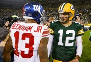Odell Beckham Jr: Green bay packers| Number| Is going to play this year