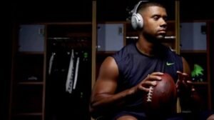 Russell Wilson: Audible commercial| Brother vitiligo