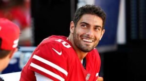 Jimmy Garoppolo: Contract| Wife| Contract incentives| Prime time record