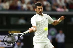 Novak Djokovic secured a victory over Hubert Hurkacz