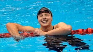 Katie Ledecky High school: Is a biological male| Husband