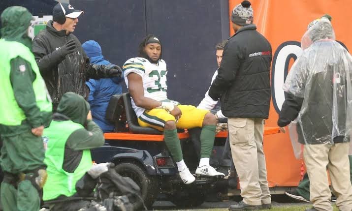 Aaron Jones: Is hurt| How long is out| What happened to