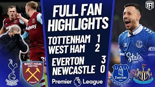Tottenham vs West Ham: Highlights| Result| Odds| Score