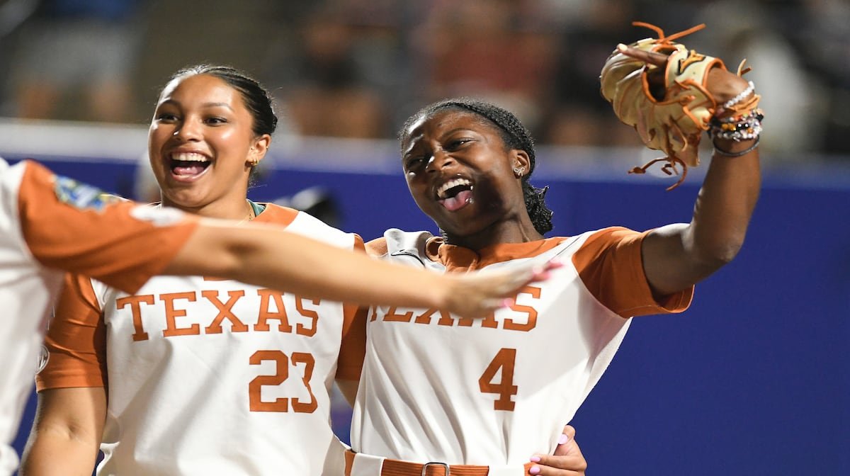 Reese Atwood’s Bold Swing Lifts Texas Past Texas Tech in WCWS Game 1 Stunner
