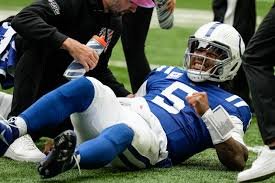 Anthony Richardson: Is playing today| Did get hurt| Is hurt