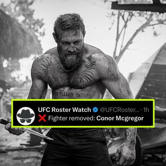Conor McGregor: UFC Roster| Removed from roster| Losses