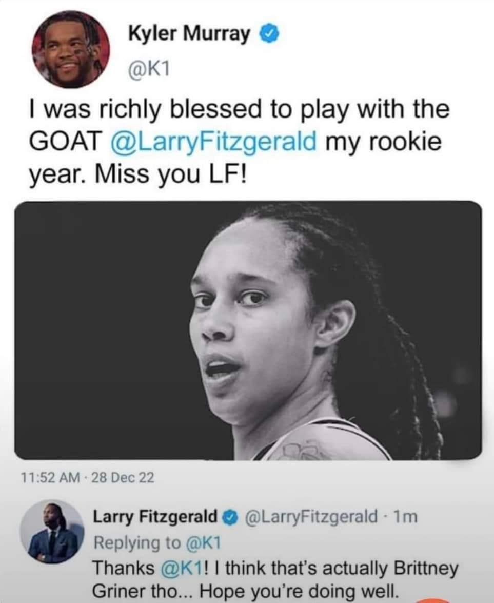 Kyler Murray: Nationality| South korea| Brittney griner larry fitzgerald