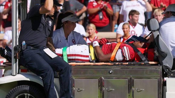 Keontez Lewis: Injury| Oklahoma| Video| Brick wall| Injury today