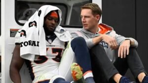 Javonte Williams: Hurt| Is hurt| Did get hurt today| Twitter| Status