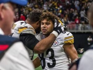 Connor Heyward: Touchdown| Is related to cameron heyward| Wife