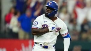 Adolis Garcia: Fangraphs| Baseball savant| MVP| Phillies| 2024