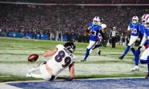 Mark Andrews: Extension| Injury| PFF| Playoff stats| Dropped pass