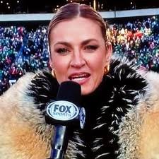 Erin Andrews: Coat eagles game| Fur jacket today| Outfit today