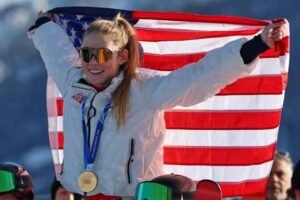 Mikaela Shiffrin: Gold medal ceremony| Accent| Winning run
