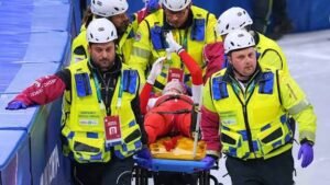 Kamila Sellier: Injury| Face| Short track| Eye| Accident| Video| Crash