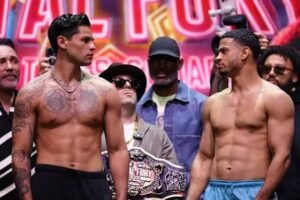 Ryan Garcia fight: What time does tomorrow| Time in california