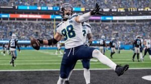 AJ Barner: First touchdown odds| Full name| Middle name| Height 