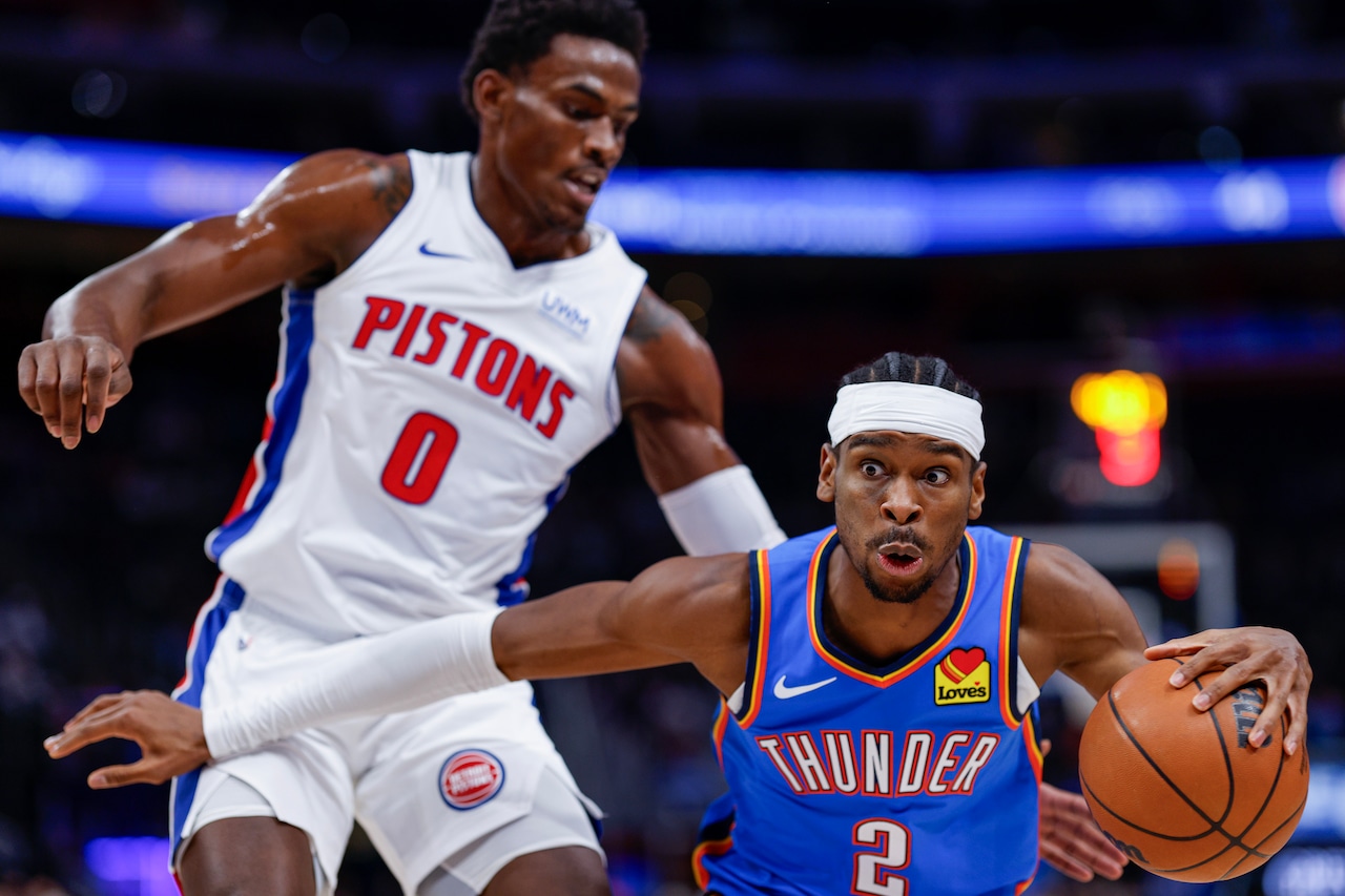 Pistons vs Thunder: Shai Gilgeous-Alexander Dominates as OKC Edges ...