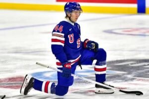 Cole Hutson: Is playing tonight| Hockey| Goal| Capitals| College