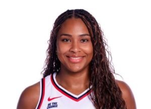 Sarah Strong: Ripping jersey| Rips jersey| Is a senior| Jersey