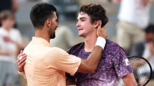 Joao Fonseca: Djokovic| Roland garros| Tennis| VS djokovic| Age