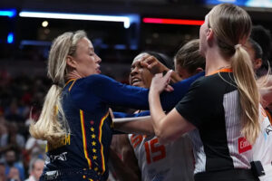 Sophie Cunningham: Pointing| Caitlin clark| WNBA| Meme| Height